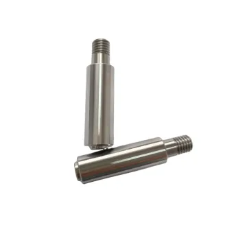 Customized Threaded Dowel Pins, Cotter Pins, CNC Machined Steel Shafts and Valve Stems According to DIN Standards