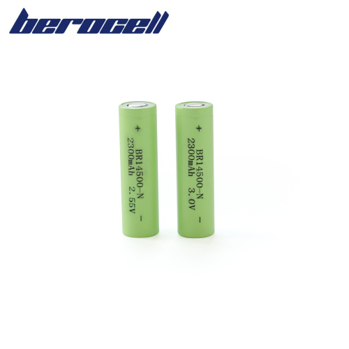 BR14500 Cylindrical літый батарэю