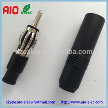 3.2mm pin car antenna plug male,car antenna female jack motorola connector for ISO car antenna,car TV,car radio,audio equipment