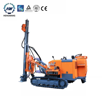Portable Geothermal DTH Drilling Rig - 10m to 30m Steel Crawler Rig