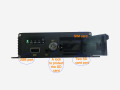 4chs 1080p 4G GPS MDVR Dengan GPS