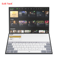 Professional customized dual touch screen notebook computer