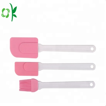 Cozinha de utensílio de cozinha de silicone espátula Mini 3 peças