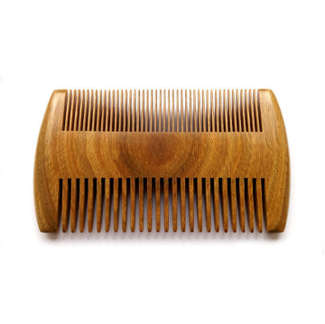 Double Sides sandalwood pocket beard comb Mustache comb