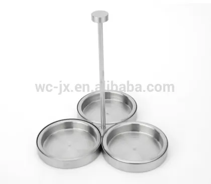 Stainless steel Marmalade pot stand/5 stars stainless steel marmalade pot stand