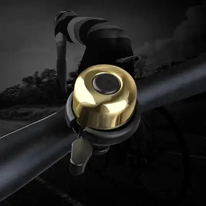 Super Loud Copper Bike Bell for Mountain Road Cycling and Alarm