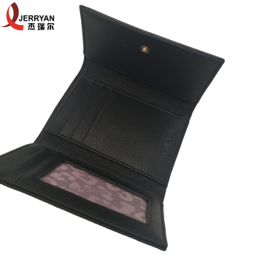 Designer Black Money Clip Card Wallet Clutch Bag