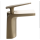 Waschbecken Wasserhahn Wasserfall Gold Schwarz Chrom Einhebel Heiß-Kaltwasser-Waschtisch-Mischbatterie Deck montiert Waschbecken Wasserhahn