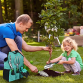 Gardening Tools and Equipment Set with tools