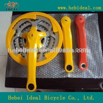 high quality and hot selling Triple Speed Chainwheel&Crank with Colorful cover