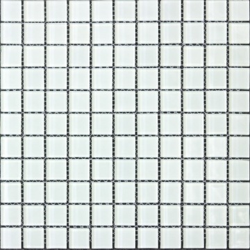 Iridescent Glass Tile Mosaic for Kitchen Backsplashes