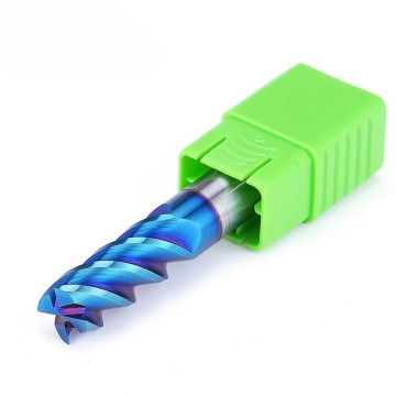 MDBT HRC65 4 Flute High Hardness TiAlN Coated Solid Carbide End Mill for Mold Making