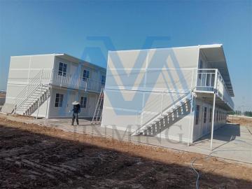Two Storey Folding Container House , Affordable Modern