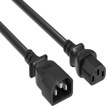 10A IEC C13 to C14 Power Extension Cord for PDU