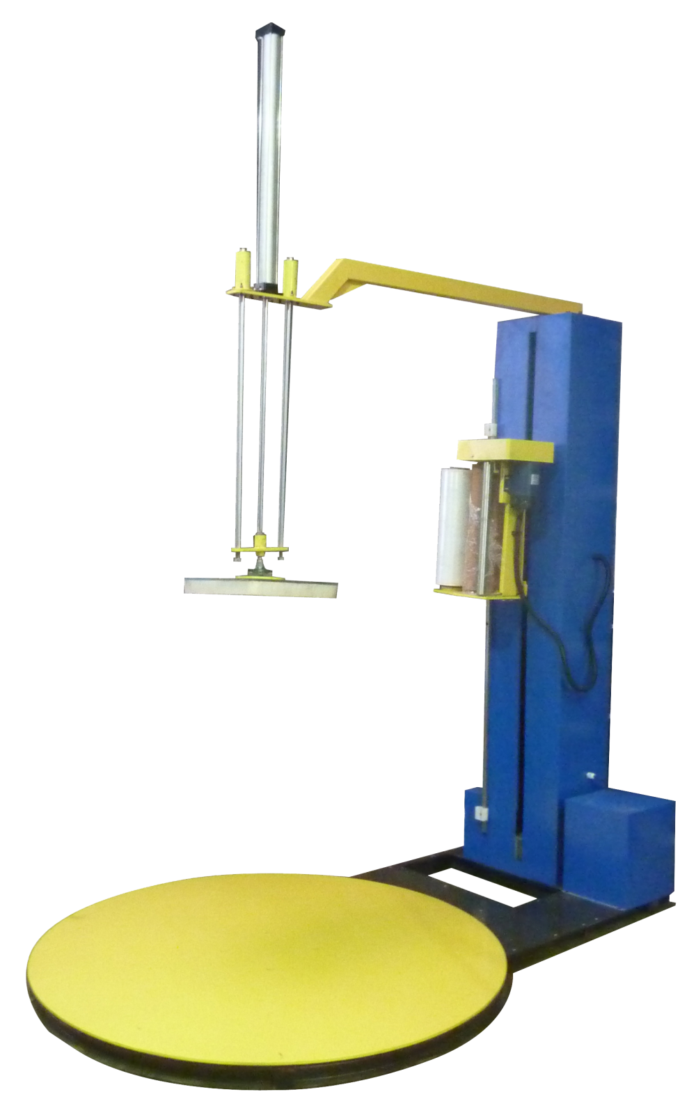 Light products wrapping stretch film machine