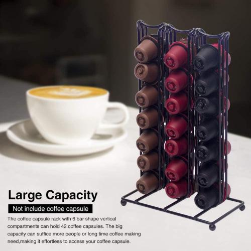 42 Cup Iron Coffee Capsule Rack