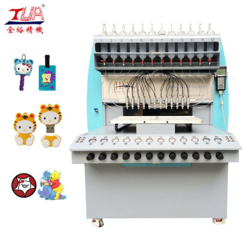 Soft PVC Patches Dripping Machine for Clothes