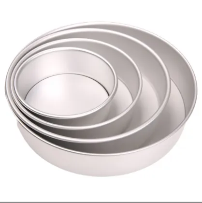 Aluminium Alloy Movable Bottom Round No Stick Qifeng Cake Mould - OEM Hot Sale Baking & Pastry Tools