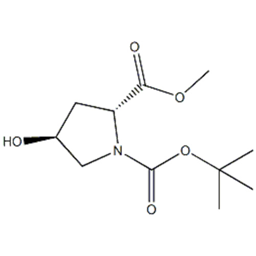 N-BOC-TRANS-4-HYDROXY-D-PROLINE МЕТИЛ ЭСТЕР CAS 135042-17-0