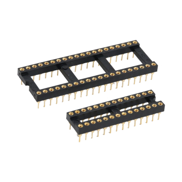 Conector de encabezado de encabezado redondo de pasillo de oro de alta calidad de 2.54 mm