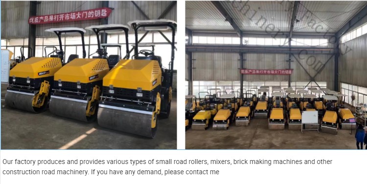 Vibrating road roller road roller