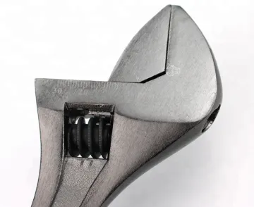 Full body polish Black Nickle surface Adjustable Wrench