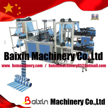 fully automatic on-roll bag making machine
