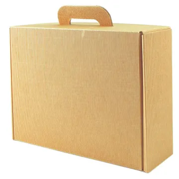 wholesale mini corrugated suitcase gift box