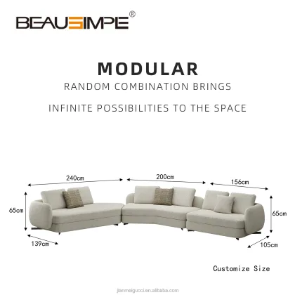 Modern Poliform Saint-Germain Sofa