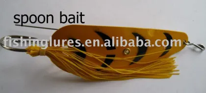 spoon bait, fishing lures, mental lures