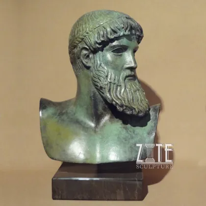 Classic Design Bronze Zeus Bust Statue