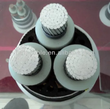 33kv 3 core aluminum power cable