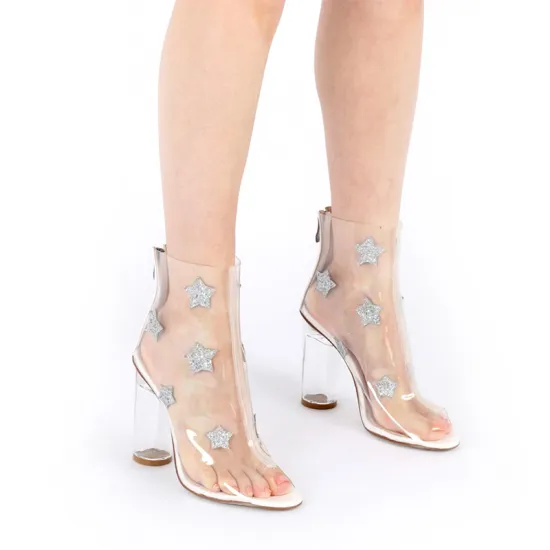 2017 New PVC embroidered women sandals