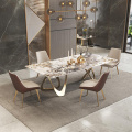 Light Luxury Sintered Stone Dining Table