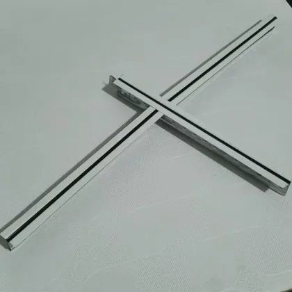 Galvanized T Bar Ceiling Grid Components for Suspended Ceiling Frames
