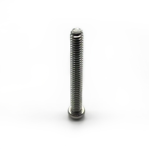 Torx recessed pan head screw with flat tail