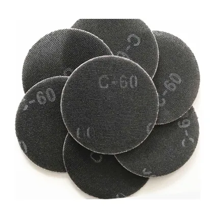 Sanding Screen Disc netted abrasive disc black silicon