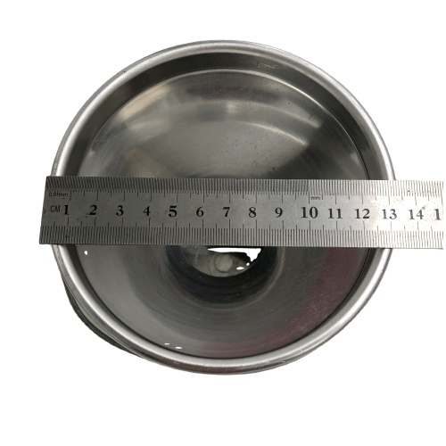 industrial iron metal bucket aluminum metal cover