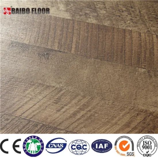 U-groove AC4 Distressed blue Laminated Wooden Flooring