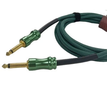 3m 6,35 mm männlich bis männliches Audiokabel mit Geräuschreduzierung für Verstärkerlautsprecher und Elektro -Bass -Gitarre