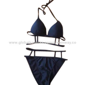 Sexy women's bikini bathing suit, padded push-up bandage