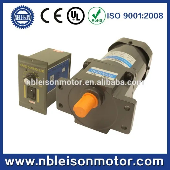 110v 220v 90w speed controller ac induction gear motor