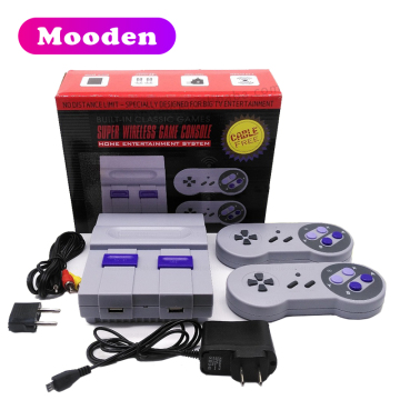 Consola de juegos retro de 8 bits con el último gamepad inalámbrico de 2.4G de M2 ​​para PS4