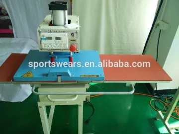 pneumatic embossing machine heat press double station