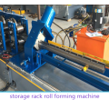 Supermarket rack shelf making machine