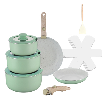 Modern Metal Folding Pot & Casserole Set - Sustainable Portable Camping Cookware