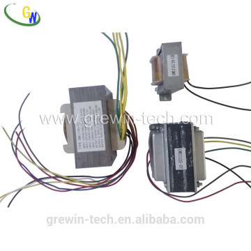 12v 24v transformer core copper wire leads laminated transformer parts