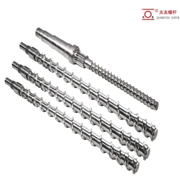 Mga bahagi ng high-precision screw at bariles goma machine