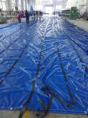 PVC coated fabric boat cover