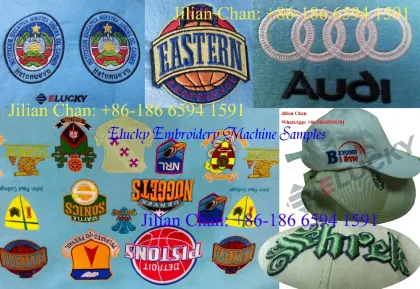 Home computer embroidery machine for flat cap t-shirt embroidery